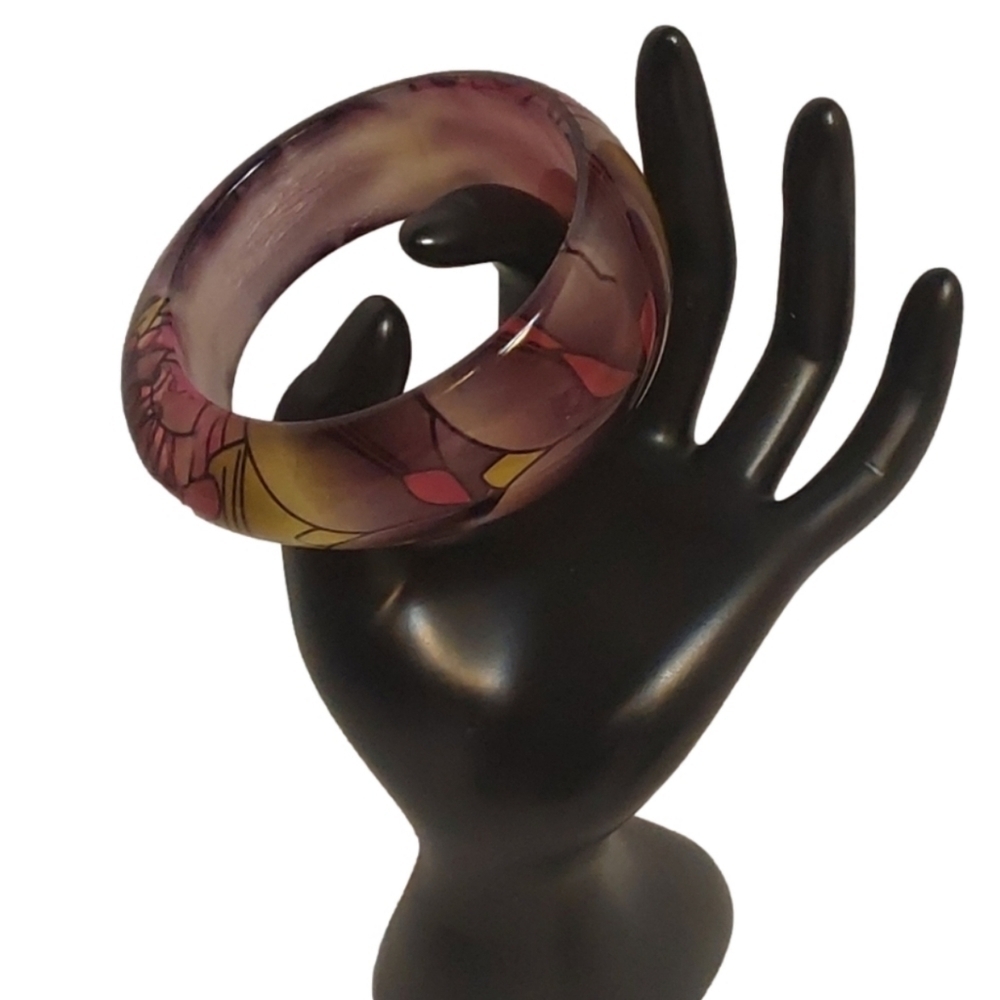 Glass/ RESIN WOMEN'S BINGLE BRACELET